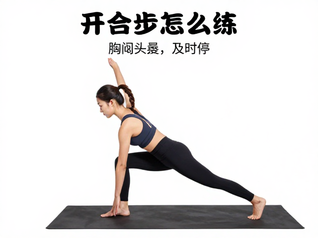 开合步怎么练?不易伤身,胸闷头晕及时停,安全健身指南