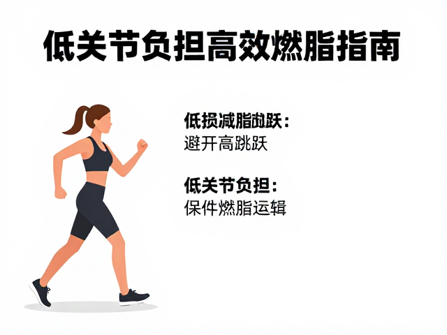 低损减脂,避开高跳跃,低关节负担高效燃脂指南