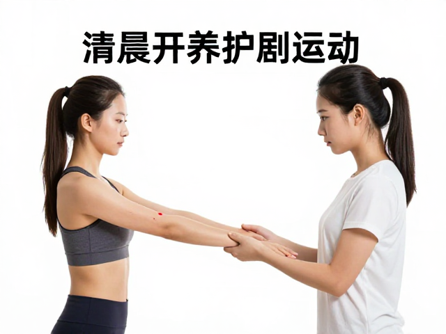 清晨避开空腹剧烈运动,配合关节活动度检查,科学养护血管