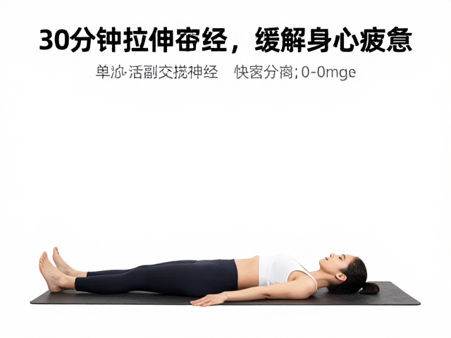 单次30分钟拉伸放松法,快速放松神经,缓解身心疲惫