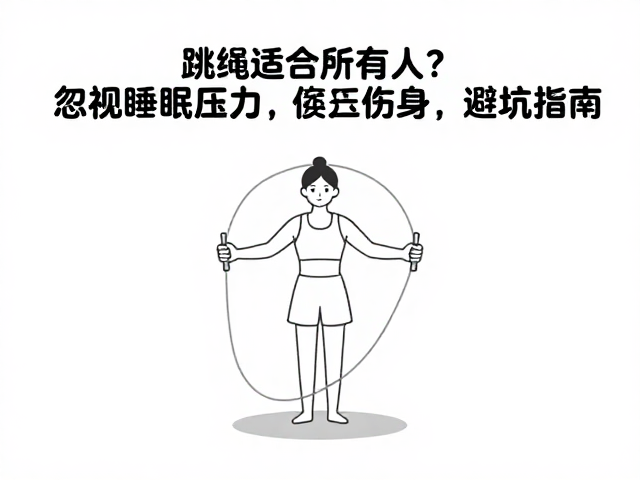 跳绳适合所有人？忽视睡眠压力仍伤身，避坑指南
