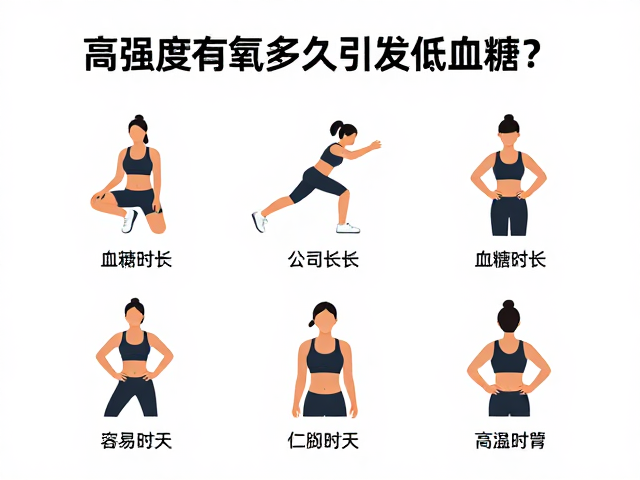 高强度有氧多久引发低血糖?时长换算与预防