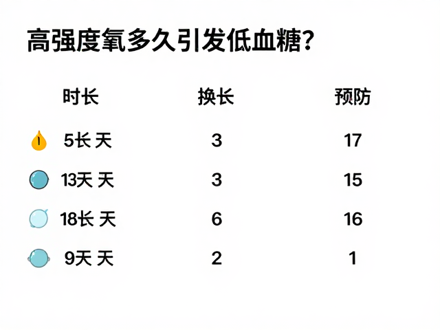 高强度有氧多久引发低血糖?时长换算与预防