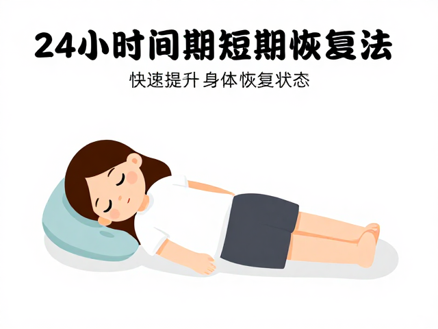 24小时短期恢复法，科学管理运动负荷，快速提升身体恢复状态