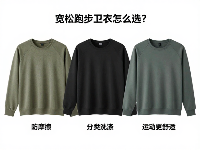 宽松跑步卫衣怎么选?防摩擦,分类洗涤,运动更舒适