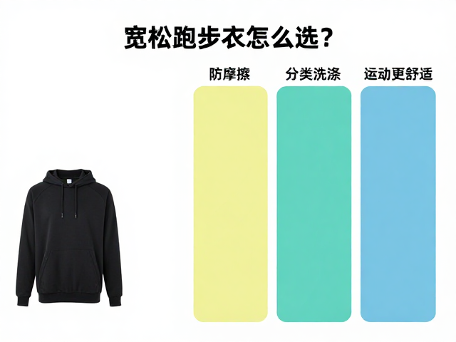 宽松跑步卫衣怎么选?防摩擦,分类洗涤,运动更舒适