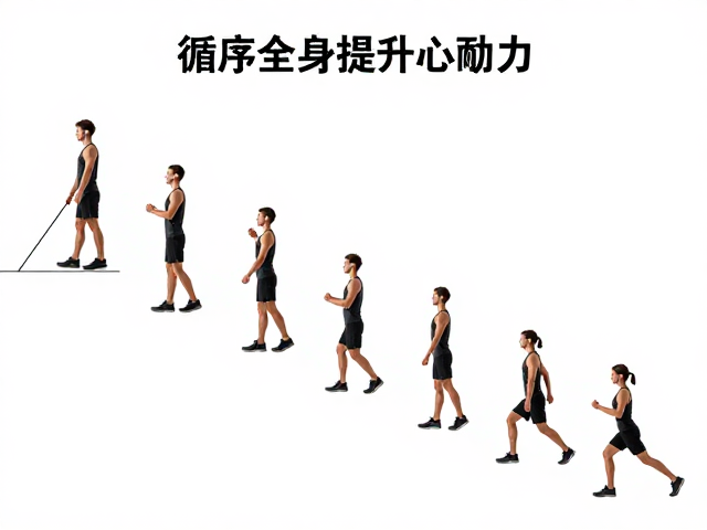 循序增加组数和时长，调动全身提升心肺耐力