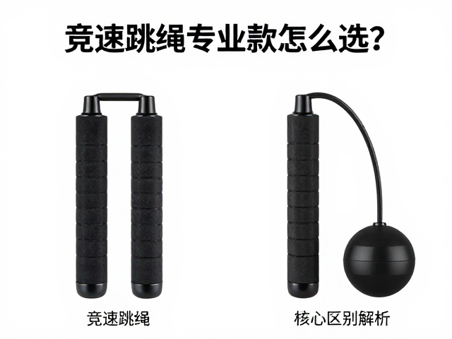 竞速跳绳专业款怎么选?计数跳绳与竞速跳绳核心区别全解析