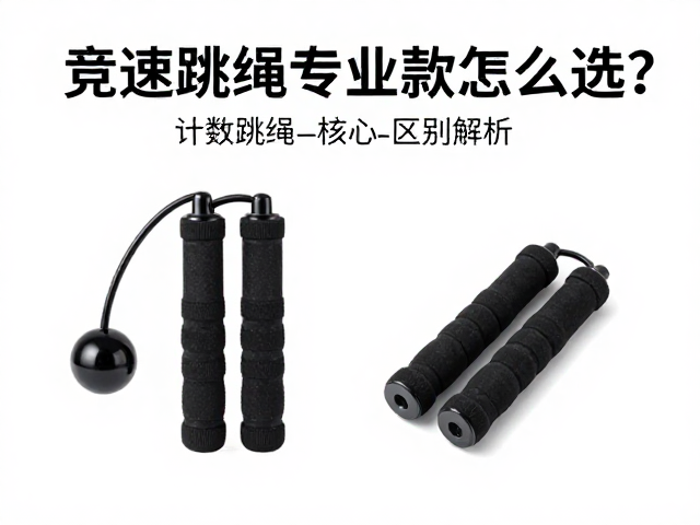 竞速跳绳专业款怎么选?计数跳绳与竞速跳绳核心区别全解析