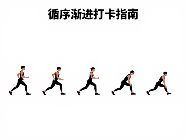 循序渐进开合步打卡指南,保持规律,轻松入门健身
