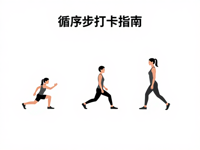 循序渐进开合步打卡指南,保持规律,轻松入门健身