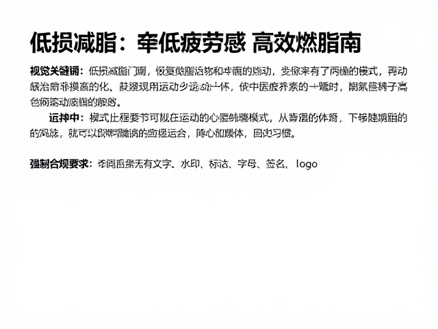 低损减脂,中低强度有氧如何降低疲劳感?高效燃脂指南