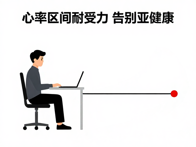久坐办公族必看，利用心率区间提升耐受力，告别亚健康