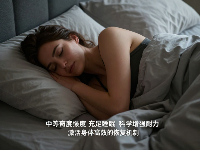 中等强度有氧，充足睡眠，科学增强耐力，激活身体高效恢复机制