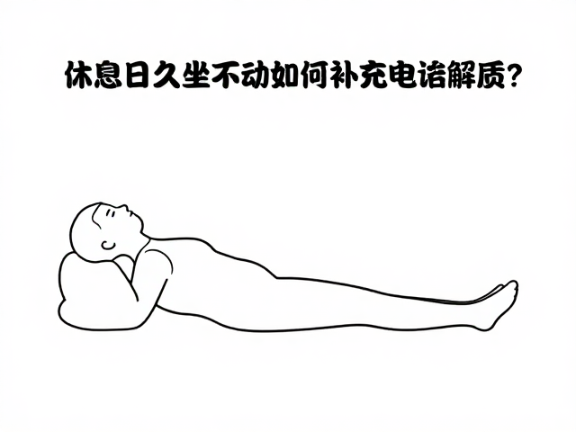 休息日久坐不动如何补充电解质？3招科学休整调理