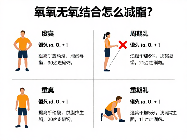 有氧无氧结合怎么减脂？不同供能系统下的锻炼侧重与策略