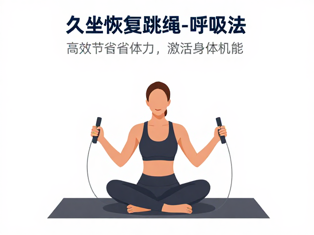 久坐恢复跳绳呼吸法,高效节省体力,激活身体机能