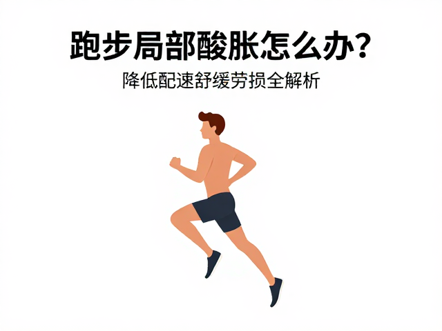 跑步局部酸胀怎么办?降低配速舒缓劳损全解析