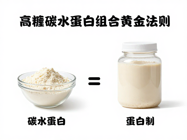 高糖零食后如何修复肌肉？掌握碳水蛋白组合黄金法则