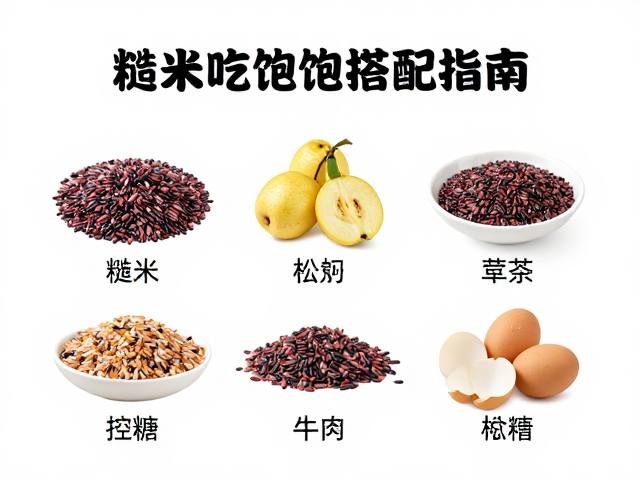 糙米怎么吃饱腹感稳定?荤素均衡搭配指南,控糖又抗饿
