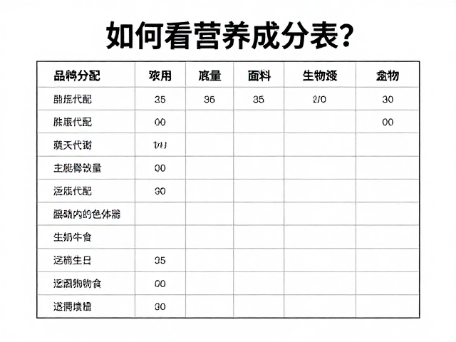 如何看营养成分表?合理分配热量,计算基础代谢吃出好身材