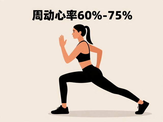 全身调动心率60%-75%,节奏均匀可控的高效燃脂法