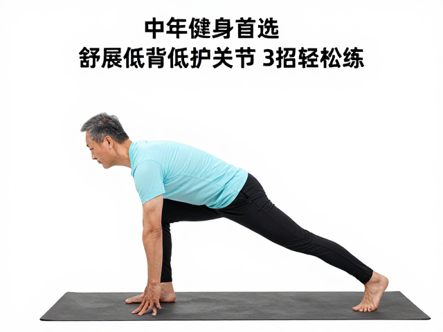 中老年健身首选,舒展腰背低冲击护关节,3招轻松练