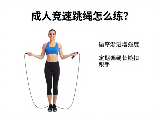 成人竞速跳绳怎么练?循序渐进增强度,定期调绳长锁扣更跟手