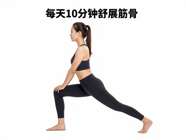 改善僵硬，无汗低强度侧点步，每天10分钟舒展筋骨