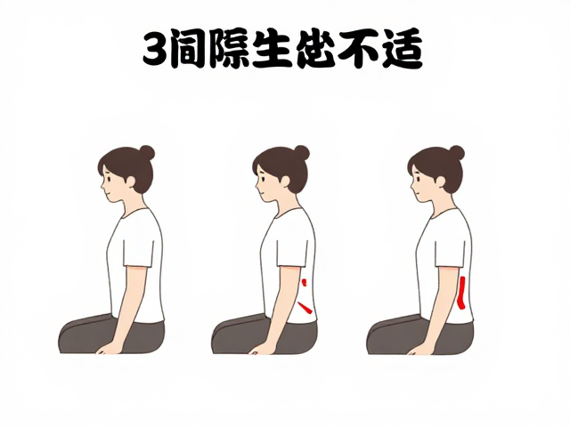 图解间隙放松动作,3步缓解腰背不适,久坐党必学