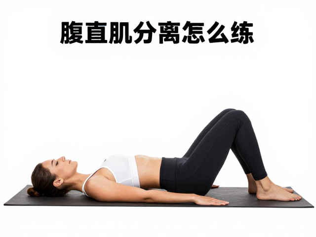 腹直肌分离怎么练?中低强度动作恢复体态