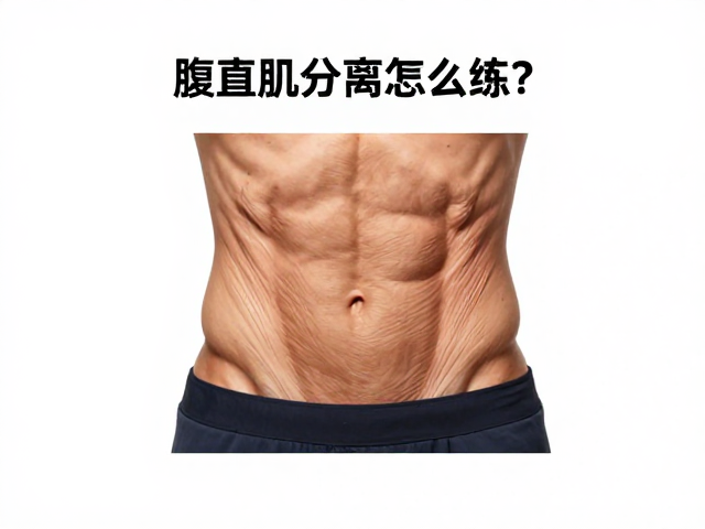 腹直肌分离怎么练?中低强度动作恢复体态