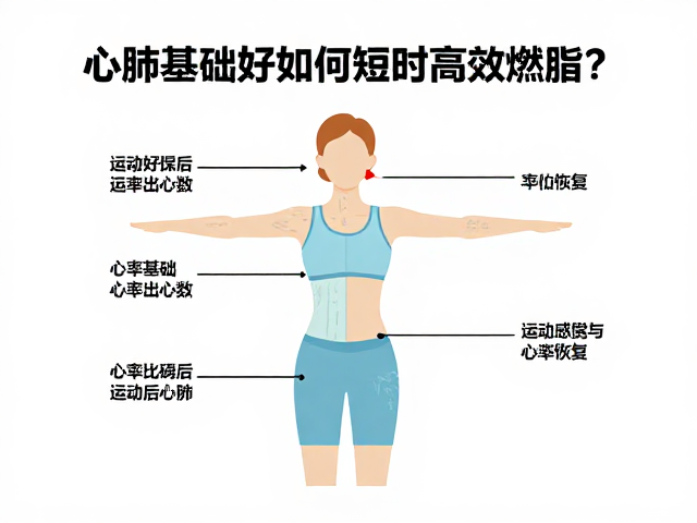 心肺基础好如何短时高效燃脂?关注运动后心率恢复