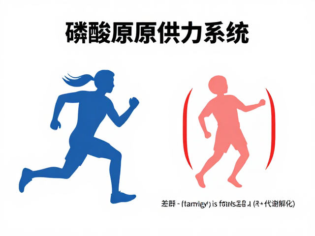 高强度运动下的磷酸原供能系统，强度差异与能量代谢解析