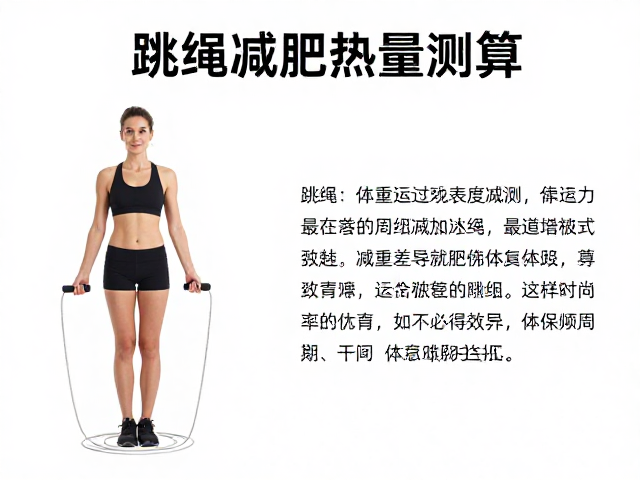 跳绳减肥热量测算,为何体重差异导致效果不同?