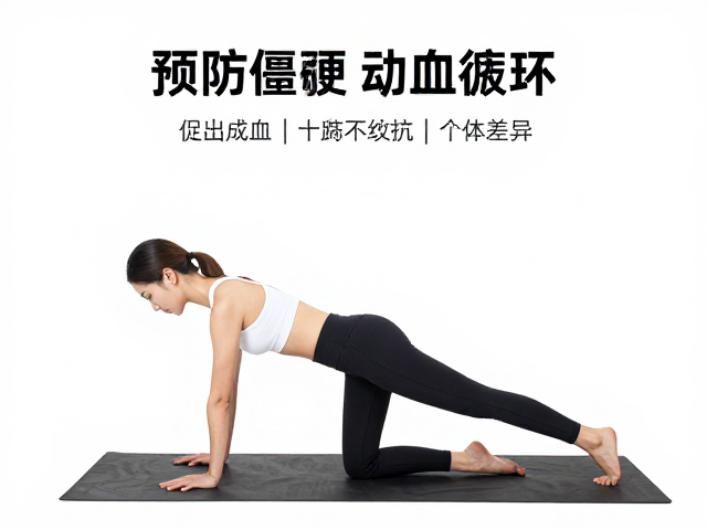 运动前每个动作10-20秒，预防僵硬促进血液循环