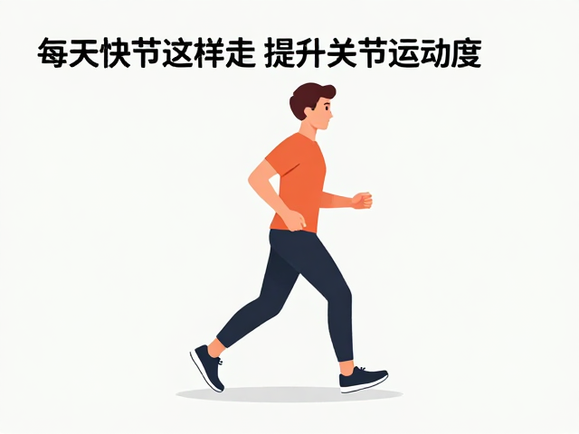 缓解关节酸胀?每天快走这样走,提升关节活动度超有效
