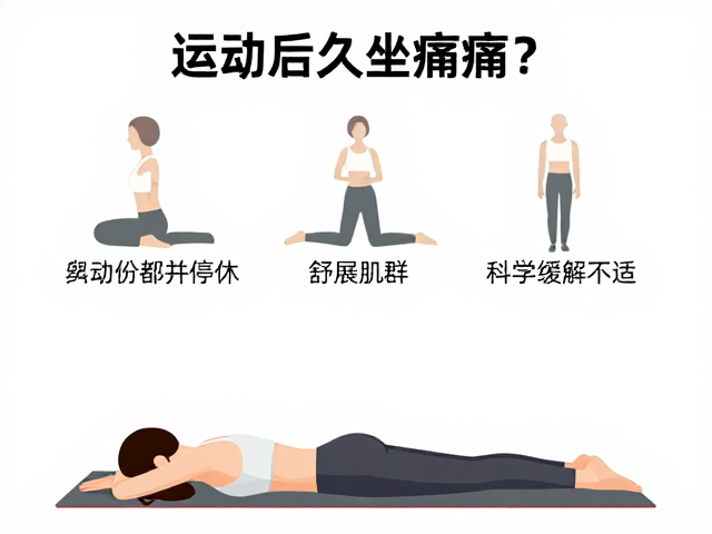 运动后久坐痛？舒展肌群并停休，科学缓解不适