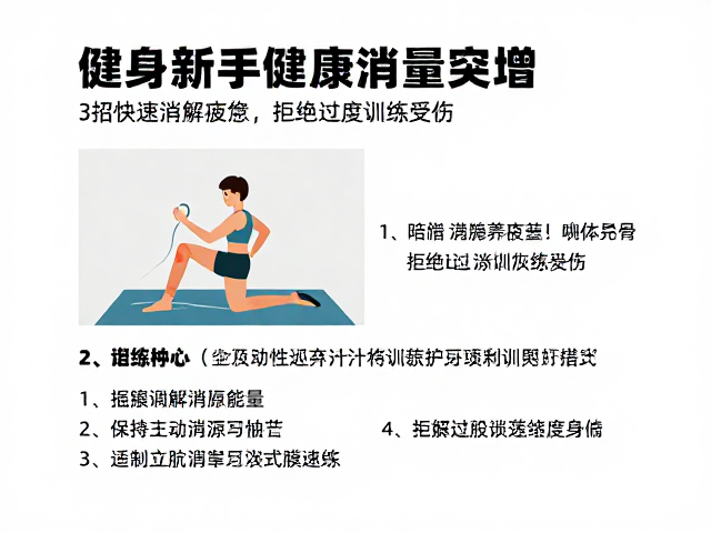 健身新手训练量突增?3招快速消解疲惫,拒绝过度训练受伤