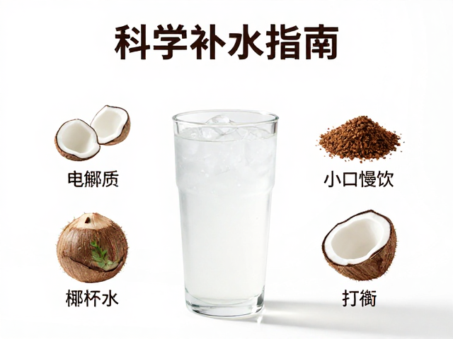 椰子水怎么喝?小口慢饮助电解质平衡,科学补水指南