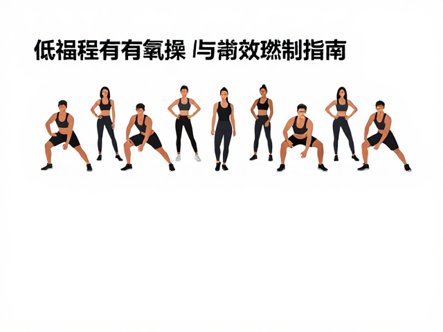 健身房有氧区低强度有氧操，全身放松高效燃脂指南