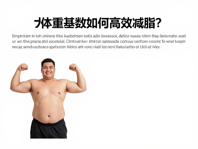 大体重基数如何高效减脂？解析脂肪氧化与负荷偏低的科学关系