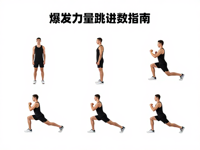 弓步跳爆发力训练，3组高效动作轮数指南，快速提升下肢力量