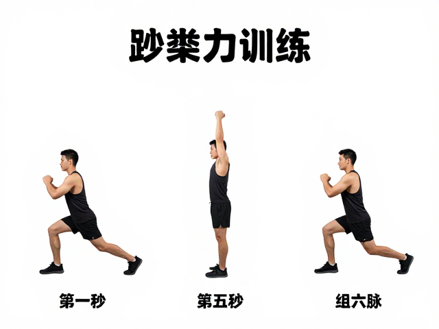 弓步跳爆发力训练，3组高效动作轮数指南，快速提升下肢力量