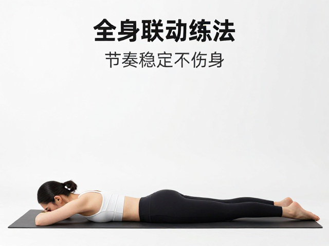 久坐上班族必看,全身联动练法,节奏稳定不伤身