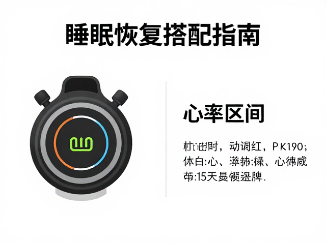 心率区间配锻炼稳定,睡眠恢复搭配指南,提升运动表现