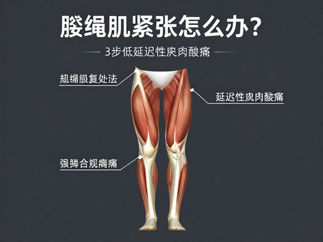 腘绳肌紧张怎么办?3步肌肉松弛法,降低延迟性肌肉酸痛
