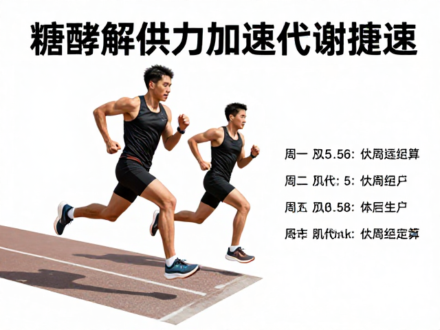 跑步训练营揭秘,如何通过糖酵解供能加速代谢提速