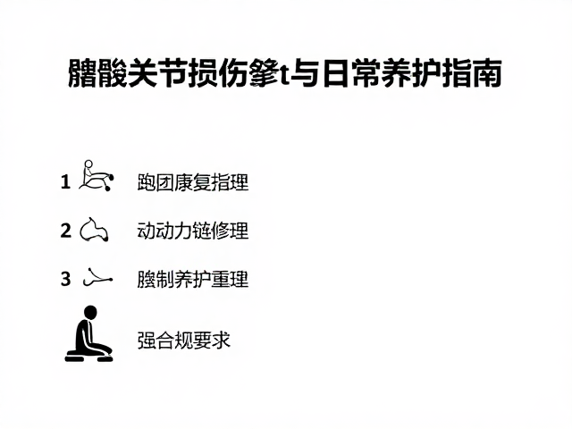跑团康复指导,骶髂关节损伤修复与日常养护指南