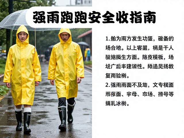 湿路跑动安全规范,雨衣雨靴配备与场地复原验收指南